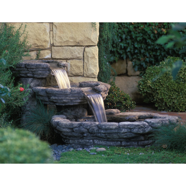 Cast Stone Cascade Fountain Wayfair